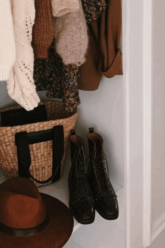 the curated wardrobe